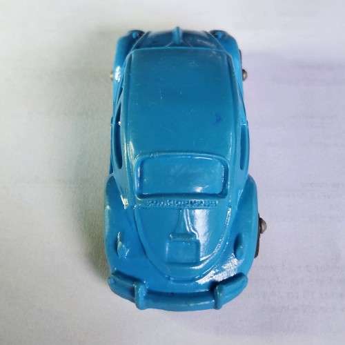 Vintage Tomte Laerdal Volkswagen Beetle, Stavanger Norway, Vinal Plastic Model Car