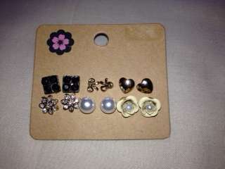 6 Piece earrings