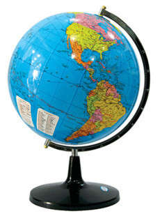 Around the world Globe