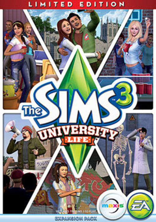 Sims 3 - Expansion pack - University