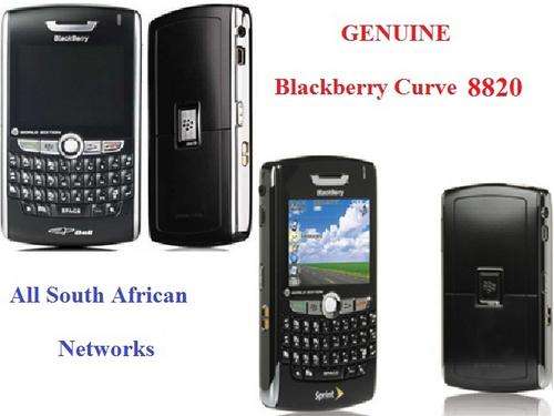 ORIGINAL Blackberry 8820, UNLOCKED (All Networks),Smart phone Colour Black