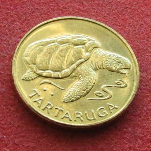 Cabo Verde 1 esc. 1994 turtle Cape Verde  unc