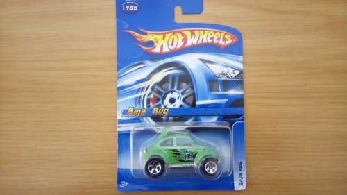 Volkswagen Baja Bug Green Hotwheels Hot Wheels