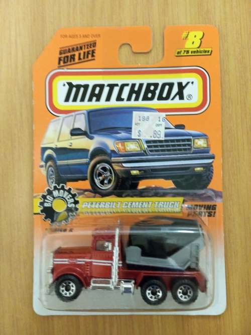Peterbilt Cement Truck Matchbox