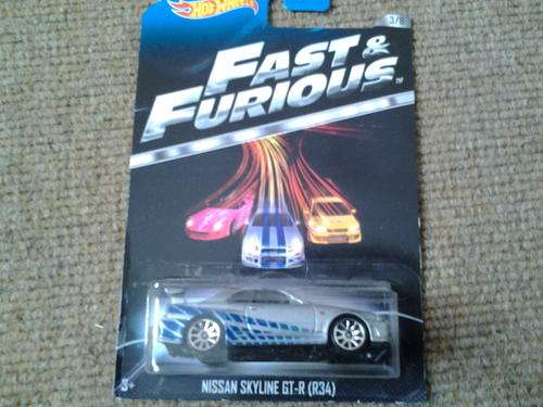 Hot wheels fast and furious skyline