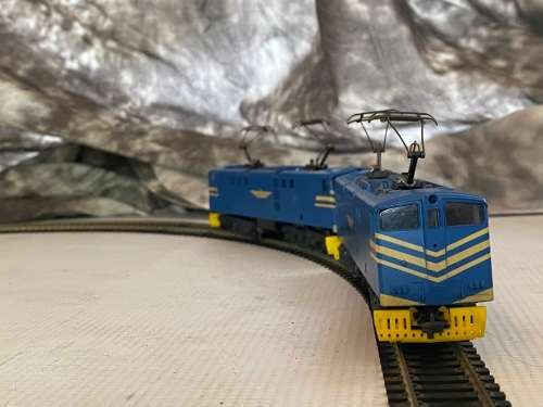 Blue Train Set