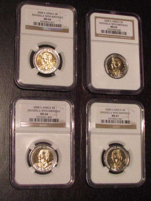 NGC-Mandela Birthday Sets ** MS64 MS65 MS66 MS67 **@ CrazyR1 Start