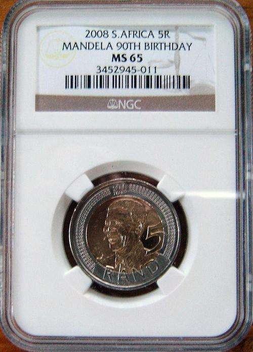 **  MS65 NGC Mandela Birthday** 22 x Crazy R5 start