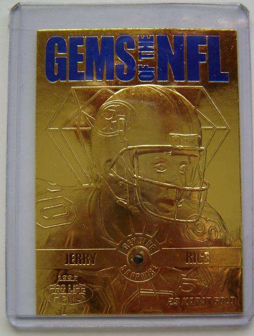 **23 karat Gold Jerry Rice Card - Sealed ** Crazy R1 Start!!