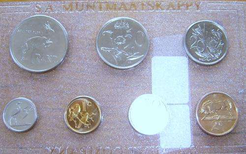 **  SA Proof Set 1989** 7 Coin  SA Mint Set ** R7 Start!!