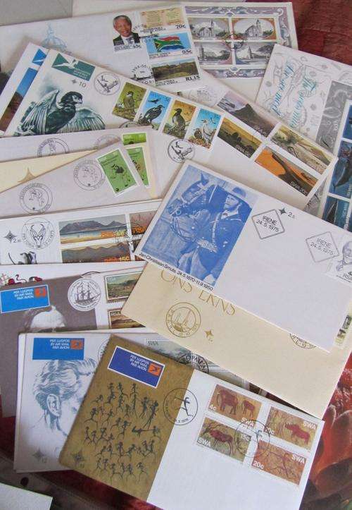 Massive FDC Collection - Albums SWA+SA+Control Sheets+ Signed FDC's!!
