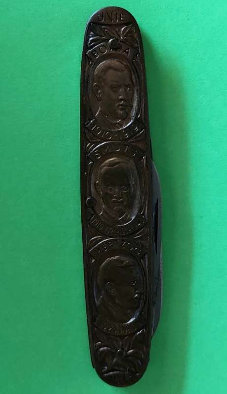 Ministers of Union of SA Double Blade Pocket Knife