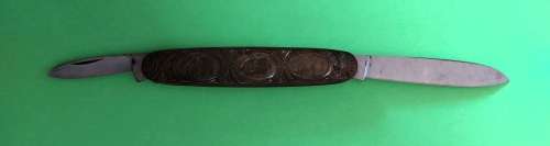 Ministers of Union of SA Double Blade Pocket Knife