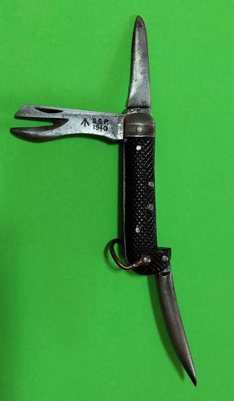 1940 WW2 Military Multi-tool Foldable Knife