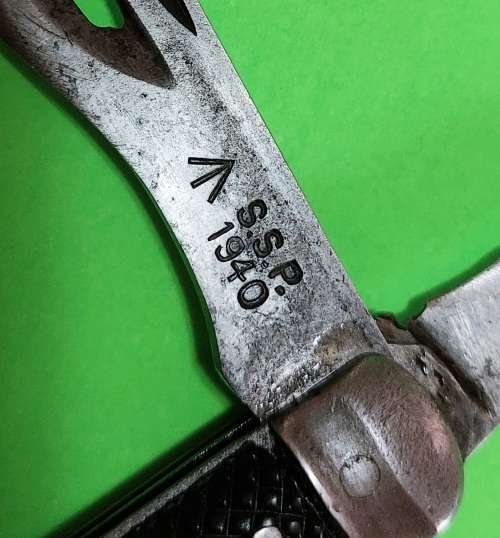 1940 WW2 Military Multi-tool Foldable Knife