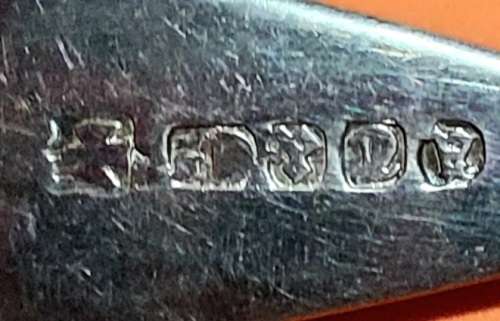 Spoons and Sugar Tongs in original case
