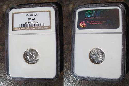 1963 USA 10C