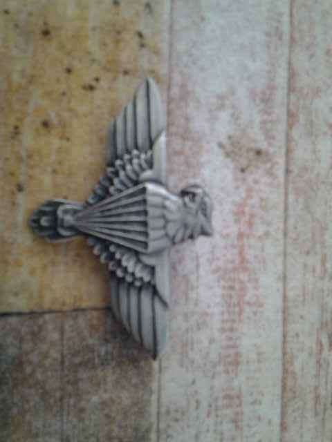 South Africa Army 44 Parachute Beret Badge Both pins intact