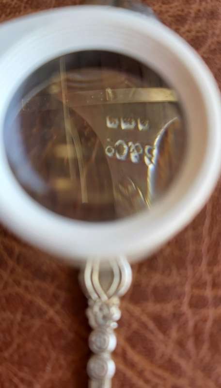 10 x Silver teaspoons 109gram