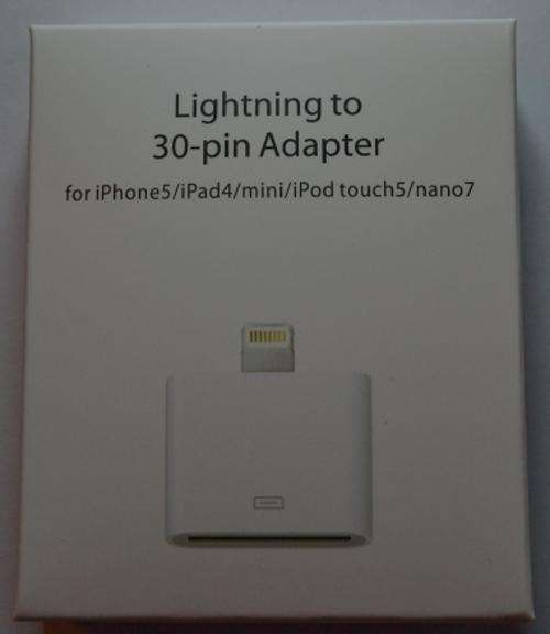 iPhone 5 8-Pin Adapter Box