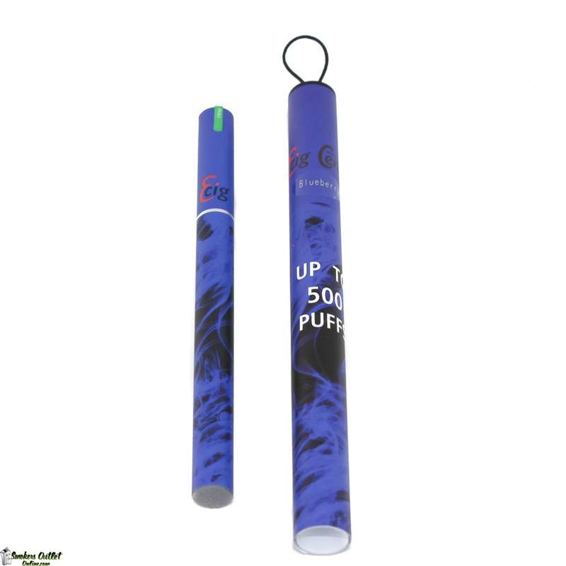 Portable Hubbly Bubbly Stick Blueberry Flavour Flavour 500 Puffs