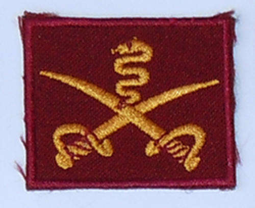 SAMS: Physical Training Instructor - PTI (Yellow Embroided on Maroon Nutria)