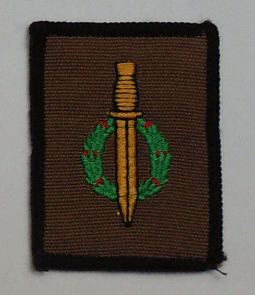 Proposed - Operator Badge (Nutria with Black Merrow Border, Green & Gold Dagger)
