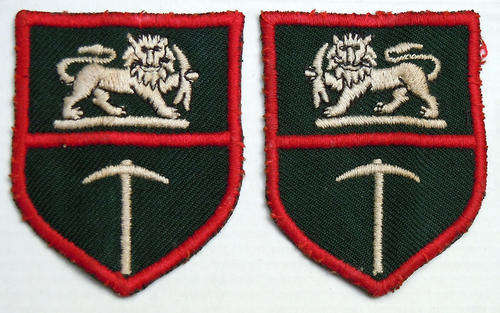 Rhodesia - Army Shoulder Flashes (Cloth)