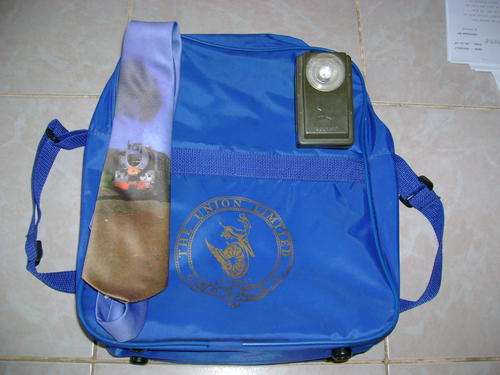 Bag+tie+ lamp