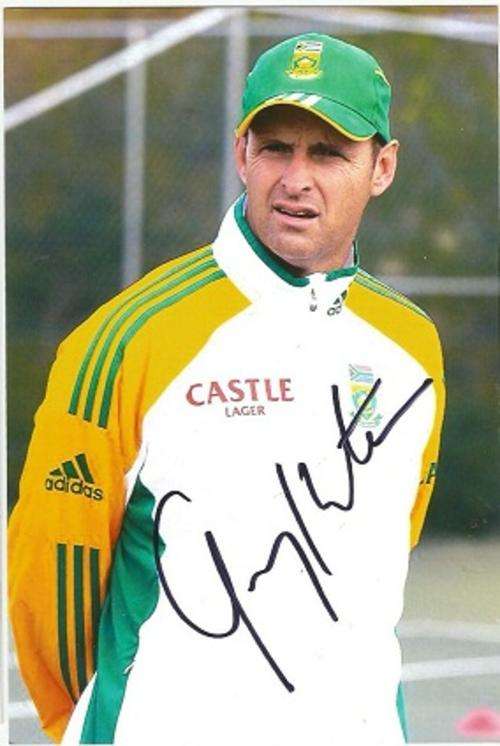 GARY KIRSTEN (Proteas) cricket autograph - original signature