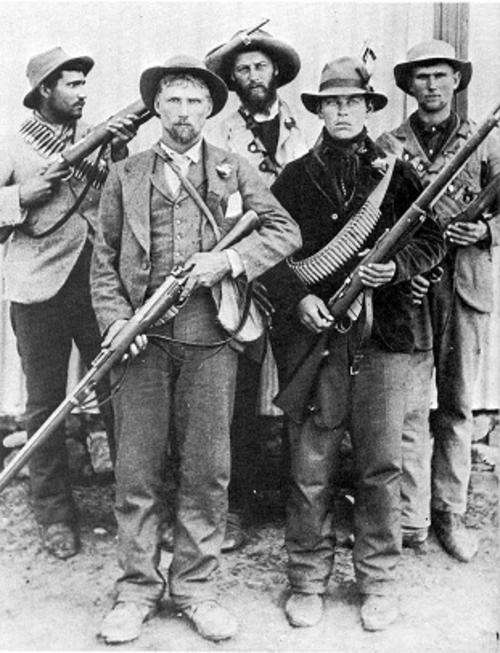4x6" (10x15cm) BOER WAR PHOTO - "BOER GUERILLA COMMANDO"