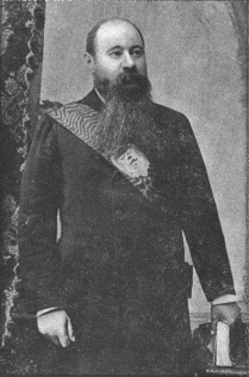 4x6" (10x15cm) BOER WAR PHOTO - "OFS PRES. M.T STEYN"