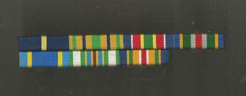 POLICE MEDAL BAR (7x ribbons)