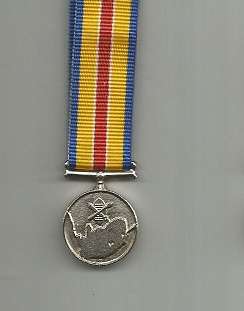 MK / APLA South Africa Service Medal (miniature)