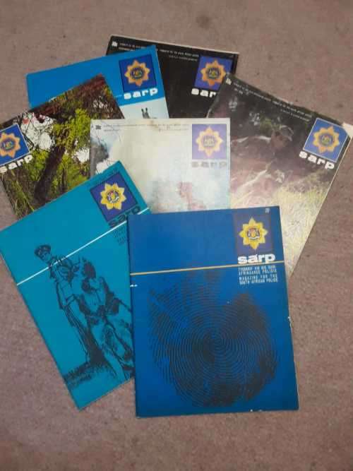 Lot of SARP police magazines