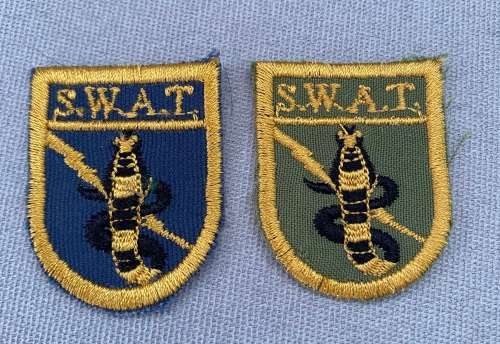 SAP Police SWAT Badge Set