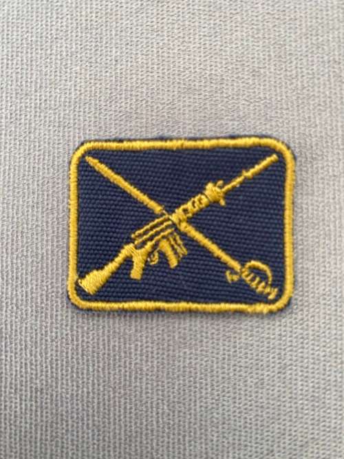 SAP Police Instructor cloth breast badge