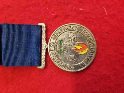 Fire Department Dedicated Service Medal