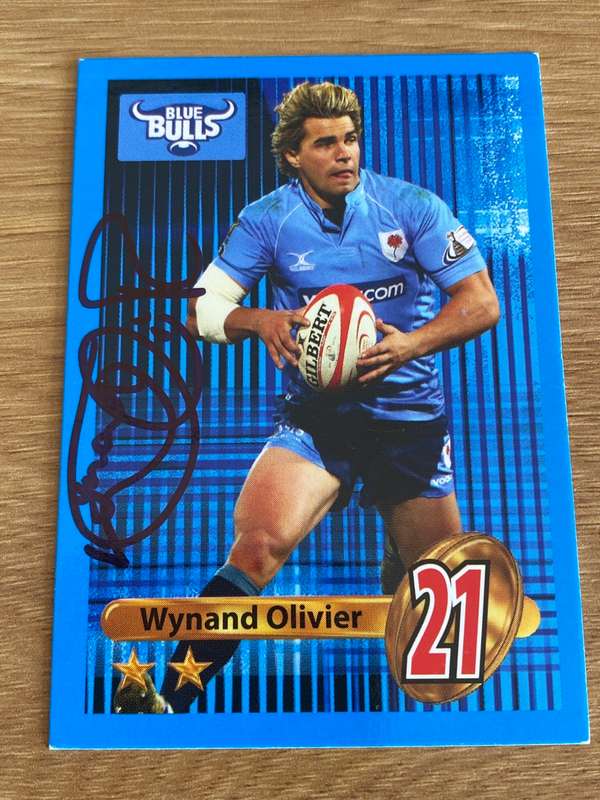 Rugby Autograph | Springboks | Wynand Olivier