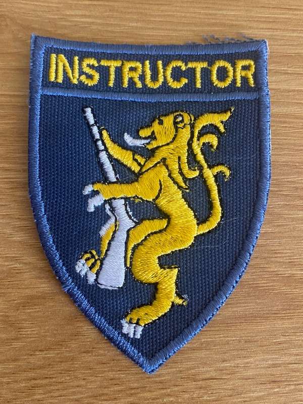 SAP Police Instructor (blue field dress)