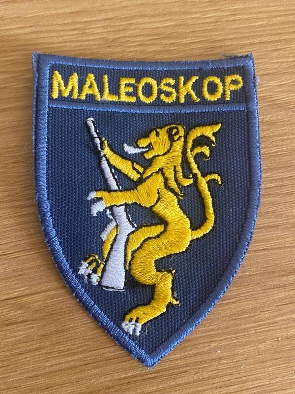 SAP Police Maleoskop badge (blue field dress)