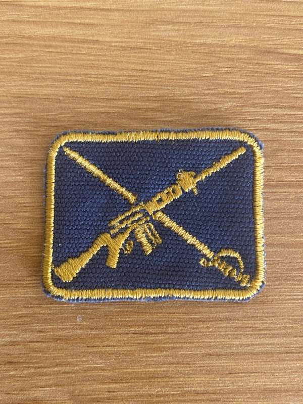 SAP Police Instructor badge (blue field dress)