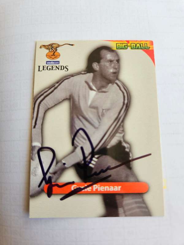 Rugby Autograph Card | Gysie Pienaar