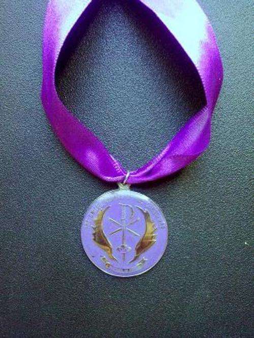 Recce United Church of the Conqueror neck medallion