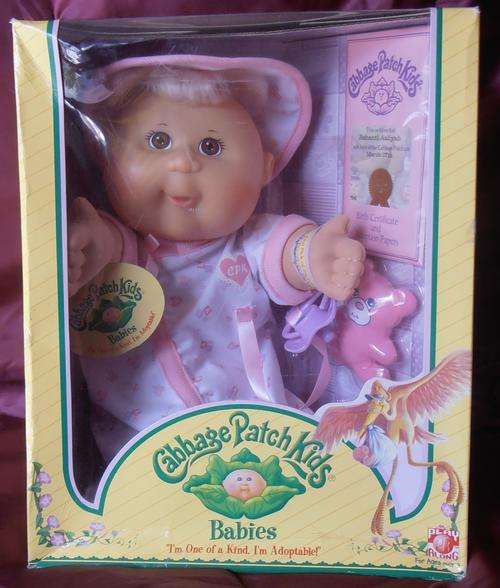 MINT! Cabbage Patch Kids - Baby Girl doll 'Ashanti Aaliyah' RARE 1st Edition with Dummy!!
