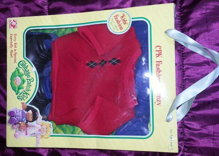 Cabbage Patch Kids "Fashion Frenzy" Boy's outfit - Still in Original Box!