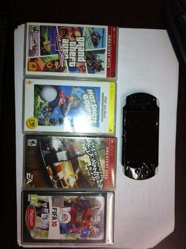 Sony PSP and Games for sale (Good Condition)