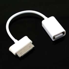 OTG Host Cable for Samsung Galaxy 10.1'' White!!! Plug Your Flash Directly Into Your Tablet!!