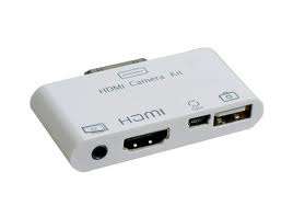 HDMI Connection Kit for Ipad and Iphone, 4 in 1 Combo, with AV Cable