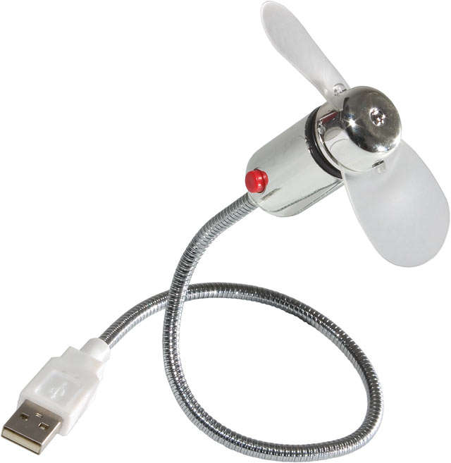 USB Flexible Goose-Neck Mini Fan